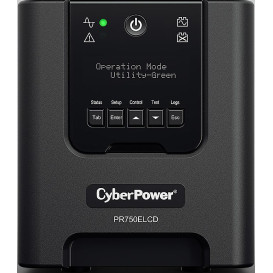 Zasilacz awaryjny UPS CyberPower PR750ELCD - 750VA|675W, Line interactive - zdjęcie 3